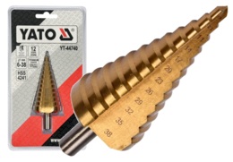 WIERTŁO STOPNIOWE STOŻKOWE HSS 6-38mm YATO YT-44740