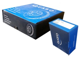 Tarcze hamulcowe pełne z powłoką antykorozyjną QUARO QD3736 + KLOCKI CERAMICZNE QUARO QP4990C - FORD S-MAX (CJ, WA6) GALAXY III (CK) - OŚ TYLNA
