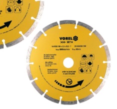 TARCZA DIAMENTOWA SEGMENTOWA 180mm VOREL 08714