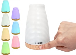  NAWILŻACZ POWIETRZA DYFUZOR ZAPACHOWY AROMATERAPIA LED USB LUND 66900