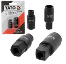 ZESTAW NASADEK NASADKI DO POMP WTRYSKOWYCH COMMON RAIL BOSCH VE TDI 3-KĄTNE YATO YT-17524