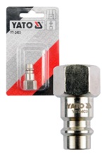 ZŁĄCZE GNIAZDO GWINT WEWNĘTRZNY 1/4'' 35mm YATO YT-2403