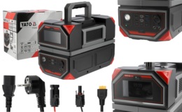 PRZENOŚNA STACJA ZASILANIA MOBILNA BAZA ZASILAJĄCA 1200W 917Wh 230V YATO YT-83092