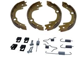 Szczęki hamulcowe TRW GS8723 + ZESTAW MONTAŻ. SZCZĘK HAM. QB105-0898  - TOYOTA  AVENSIS (_T25_) AVENSIS Kombi (_T25_) AVENSIS Sedan (_T25_) COROLLA Verso (ZER_,ZZE12_,R1_) PREVIA (_R3_) - OŚ TYLNA