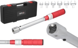 ZESTAW KLUCZY KLUCZ DYNAMOMETRYCZNY DO KLIMATYZACJI 17-29mm 10-100Nm YATO YT-24770