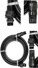 WĄŻ SSĄCY DO POMP PVC 5M Z SITKIEM I ZAWOREM ZWROTNYM FLO 79823