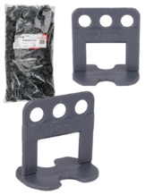 SYSTEM KLIPSÓW BRAMEK 700szt. DO POZIOMOWANIA PŁYTEK GLAZURY 2mm YATO YT-36944