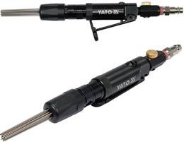 PNEUMATYCZNY MŁOTEK IGŁOWY MINI DO RDZY SPAWÓW 13 IGIEŁ YATO YT-09913 