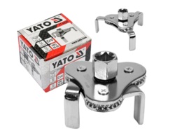  KLUCZ DO FILTRA OLEJU 63-120 MM  TRÓJRAMIENNY YATO YT-0826