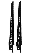 BRZESZCZOTY DO DREWNA HCS 150 MM 8TPI / 2 SZT. YATO YT-33923