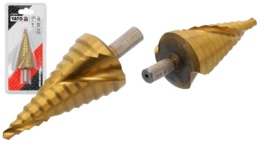 WIERTŁO STOPNIOWE STOŻKOWE SPIRALNE HSS 6-38mm YATO YT-44749