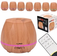  NAWILŻACZ POWIETRZA DYFUZOR ZAPACHOWY AROMATERAPIA 500ml LED + PILOT LUND 66903