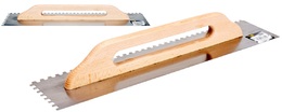 PACA GLAZURNICZA ZĘBATA NIERDZEWNA 580x128mm ZĄB 8mm VOREL 06690