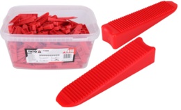 SYSTEM KLINÓW KLINY 300szt. DO POZIOMOWANIA PŁYTEK GLAZURY 1mm YATO YT-36946