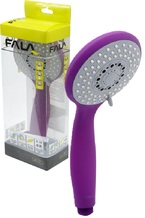 SŁUCHAWKA PRYSZNICOWA 3 FUNKCJE SALTO VIOLET FALA 75623