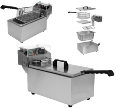 FRYTKOWNICA FRYTOWNICA GASTRONOMICZNA JEDNOKOMOROWA 8L 2000W YATO YG-04609