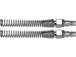 SZYBKOZŁĄCZE M ZE SPRĘZYNĄ NA WĄŻ 6X10MM 2 SZTUKI YATO YT-24103 