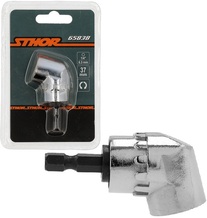 ADAPTER DO BITÓW KĄTOWY UCHWYT WKRĘTARKI PRZYSTAWKA 1/4 HEX 37mm 12Nm STHOR 65838