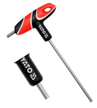 KLUCZ TRZPIENIOWY HEX Z RĘKOJEŚCIĄ 4MM YATO YT-05574