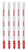 BRZESZCZOT DO WYRZYNARKI BIMETAL TYP T 10-5 TPI DO DREWNA METALU 5SZT 130 MM YATO YT-3417