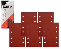 PAPIER ŚCIERNY Z RZEPEM dla YT-82230 90x187mm P240 5szt. YATO YT-83808