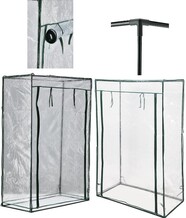 MINI-SZKLARNIA PVC PRZYDOMOWA DO UPRAWY ROŚLIN 100X50X150 FLO 90000 