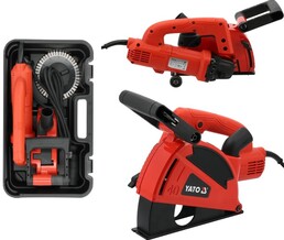 BRUZDOWNICA ŻŁOBIARKA 1800W 150MM W KPL. TARCZE 150MM 2SZT YATO YT-82016 
