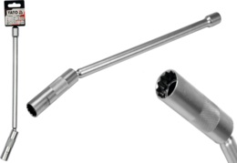 KLUCZ NASADKA DO ŚWIEC 14mm Z PRZEDŁUŻKĄ I MAGNESEM 3/8