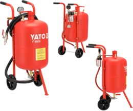  PIASKARKA SYFONOWA MOBILNA 4 DYSZE 1-4mm 40L YATO YT-55830