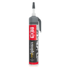KLEJ USZCZELNIACZ  HYBRYDOWY POLIMEROWY DO METALU HYBRICX CZARNY 210g CX80 279 60279