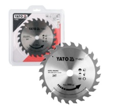 TARCZA DO CIĘCIA DREWNA 185/24T 20MM YATO YT-60621 WIDIOWA