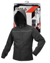 KURTKA BLUZA SOFTSHELL CZARNA YATO YT-79550 rozmiar S