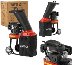 ROZDRABNIACZ RĘBAK SPALINOWY DO GAŁĘZI  KOSZ 30L max. 45mm LONCIN 4.76KM 196cm³ YATO YT-85580