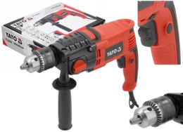 WIERTARKA UDAROWA ELEKTRYCZNA Z UCHWYTEM 16mm 2 BIEGI 230V 1200W  YATO YT-82045