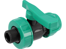 ZAWÓR KULOWY DO ŁĄCZENIA RUR PE,PP 32MM X 1