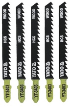 BRZESZCZOT DO WYRZYNARKI TYP T, 10 TPI, DO DREWNA / 5 SZT. 100 MM YATO YT-3403