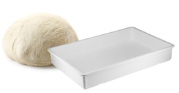 POJEMNIK NA CIASTO DO PIZZY 600X400X95MM YG-00528