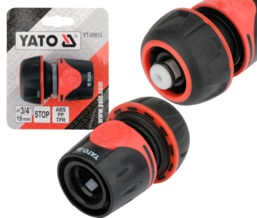 SZYBKOZŁĄCZKA SZYBKOZŁĄCZE ZŁĄCZE Z FUNKCJĄ STOP DO WĘŻA OGRODOWEGO 3/4