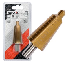 WIERTŁO STOPNIOWE STOŻKOWE HSS 10-30mm YATO YT-44746