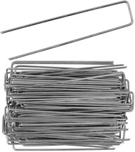 ZESTAW SZPILKI METALOWE DO AGROWŁÓKNINY I AGROTKANINY 100 SZT FLO 91060 