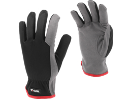 RĘKAWICE RĘKAWICZKI ROBOCZE SKÓRA SYNTETYCZNA ROZMIAR 7 (S) YATO YT-74671