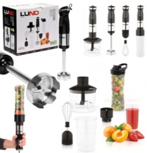 BLENDER MIKSER MALAKSER WIELOFUNKCYJNY DO SMOOTHIE TURBO 4W1 700W LUND 67700