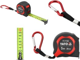 MIARA ZWIJANA TAŚMA MIERNICZA MIARKA METRÓWKA MAGNES 5m 28mm YATO YT-71162