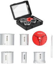 ZESTAW OTWORNIC WOLFRAMOWYCH 33-83MM 7SZT. YATO YT-43920 