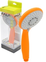 SŁUCHAWKA PRYSZNICOWA 3 FUNKCJE SALTO ORANGE FALA 75621