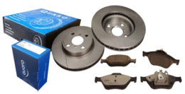 Tarcze hamulcowe wentylowane QUARO QD1609 + KLOCKI CERAMICZNE QUARO QP8569C - DAIHATSU CHARADE 11r- TOYOTA YARIS (_P9_) YARIS (_P13_) - OŚ PRZEDNIA