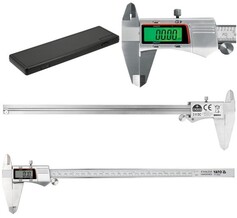 SUWMIARKA NONIUSZ MAUZERKA 300 / 0,03 Z PODŚWIETLANYM EKRANEM YATO YT-72032 