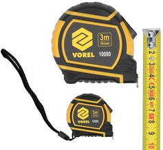 MIARA ZWIJANA TAŚMA MIERNICZA MIARKA METRÓWKA 3MX16MM VOREL 10080