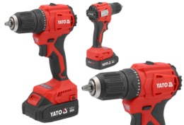 WIERTARKO WKRĘTARKA BEZSZCZOTKOWA AKUMULATOROWA + ŁADOWARKA 2Ah 18V 45Nm YATO YT-827788