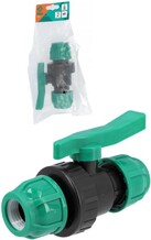 ZAWÓR KULOWY 25X25 MM PP DO RUR PE,PP W INSTALACJACH WODNYCH FLO 88960 